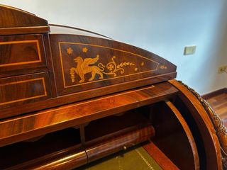 Cómoda Escritorio Antiguo Madera
