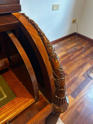 Cómoda Escritorio Antiguo Madera