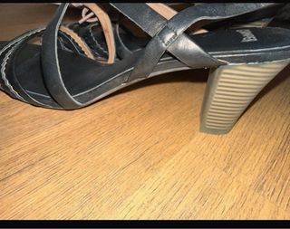 Sandalias Camper Tacon Bajo Talla 41