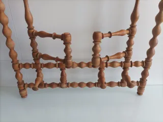 Perchero estilo Eduardino madera
