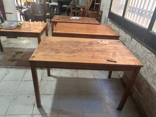 Mesas de madera para bar