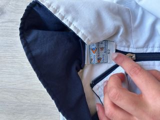 Chaqueta Boomerang Azul y Blanca