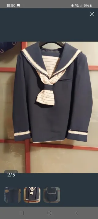 Traje de comunión marinero niño