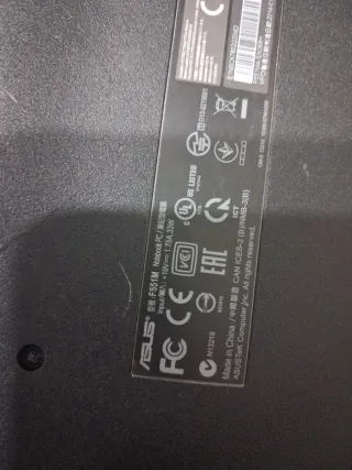 Portátil Asus Negro