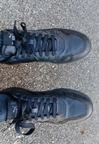 Zapatillas Puma Hombre Negras