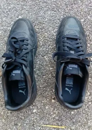 Zapatillas Puma Hombre Negras