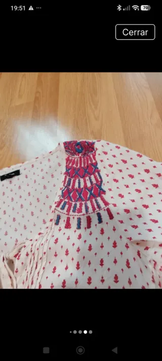 Vestido Verano Manga 3/4 Estampado