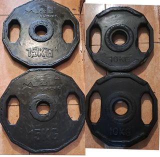 LOTE 50KG DISCOS OLIMPICOS DE 50MM