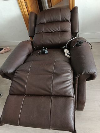 Sillón relax Confort Plus piel sintética