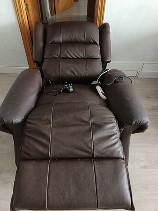 Sillón relax Confort Plus piel sintética