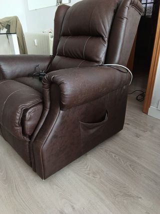 Sillón relax Confort Plus piel sintética