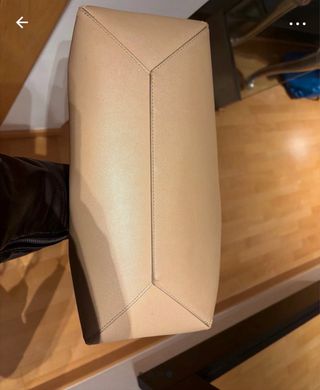 Bolso Mango Camel Piel