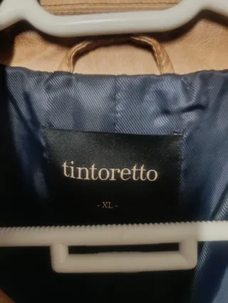 Cazadora Biker Mujer Tintoretto Marrón XL