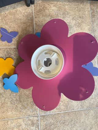 Lámpara infantil mariposas