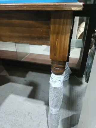 Mesa de comedor salón madera 120x73x79 cm