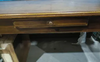 Mesa de comedor salón madera 120x73x79 cm