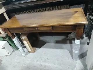 Mesa de comedor salón madera 120x73x79 cm