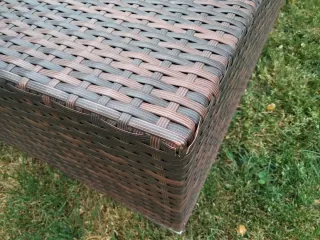2 asientos Auxiliares Rattan Cuadradas