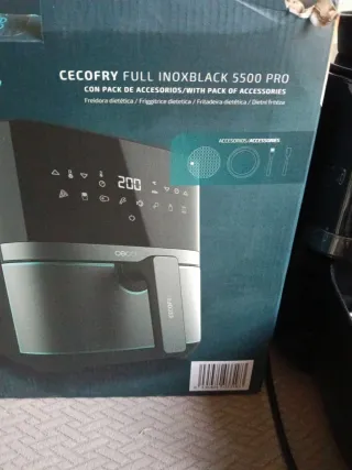 Cecofry Freidora Aire 5.5L 1700W