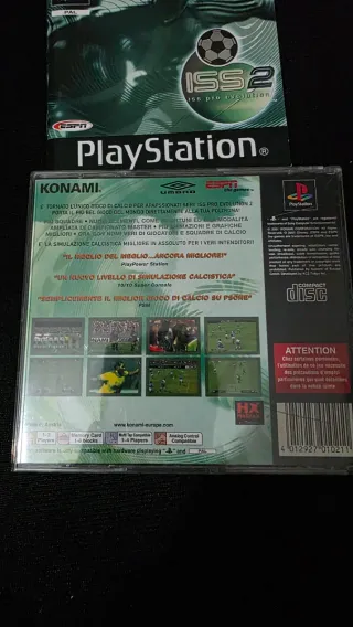 ISS Pro Evolution 2 PS1 Completo PAL