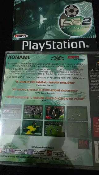 ISS Pro Evolution 2 PS1 Completo PAL