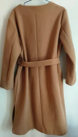 Abrigo Cortefiel Beige Talla L