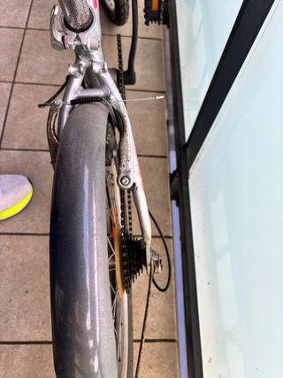 Bicicleta Plegable Plata