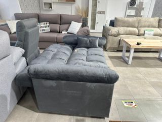 Sofá Cama Safa Gris Tela