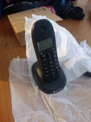 Teléfono Inalámbrico Motorola Negro Nuevo