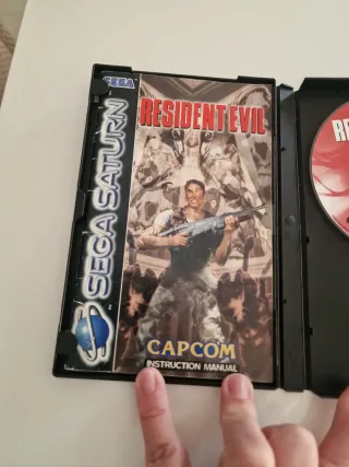 Resident Evil Sega Saturn PAL Completo
