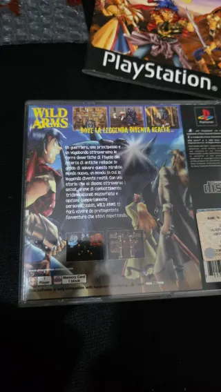 Wild Arms PS1 PAL Completo Ottime Condizioni