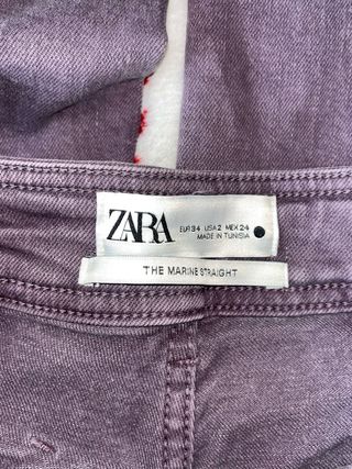 Pantalón vaquero ancho mujer