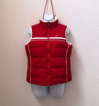 Chaleco Reversible Nike Vintage 00s Blanco/Rojo