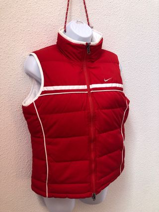 Chaleco Reversible Nike Vintage 00s Blanco/Rojo