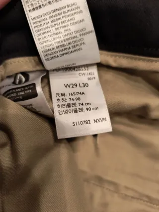 Pantalón Dockers Hombre Azul Marino Talla W29