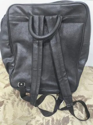 Mochila Harold's Cuero Negra