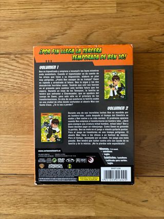 Lote DVD Ben 10 Temporada 3 Vol 1 y 2