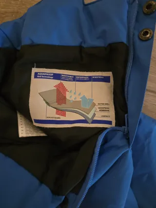 Pantalón niño esquí azul TROLLKIDS