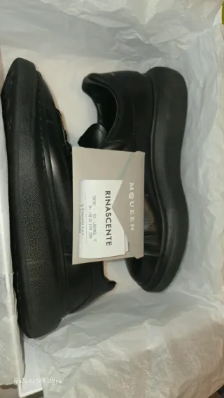 Alexander McQueen Scarpe Uomo Nero Tg 41.5