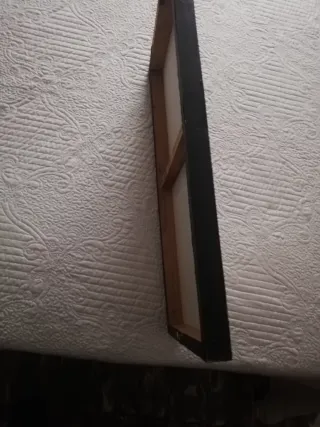 Lote 4 quadri moderni beige, rosso, oro e nero