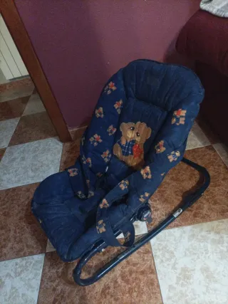 Hamaca para bebé con ositos