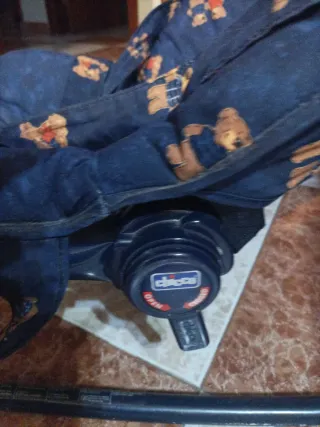 Hamaca para bebé con ositos