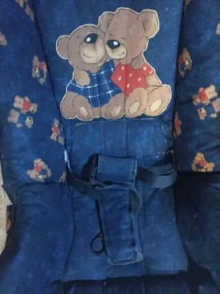 Hamaca para bebé con ositos