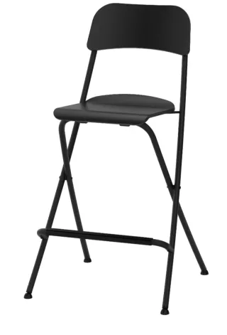 2 x Taburetes Alto Plegable Ikea Franklin 63cm