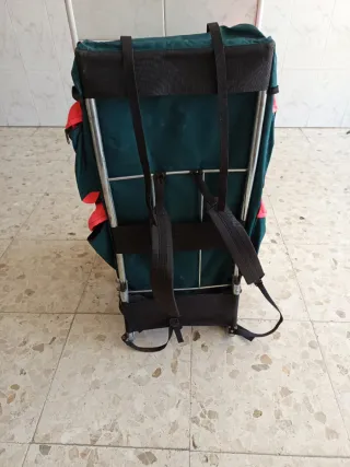 Mochila Clisport años 90_ con agarres en espalda.