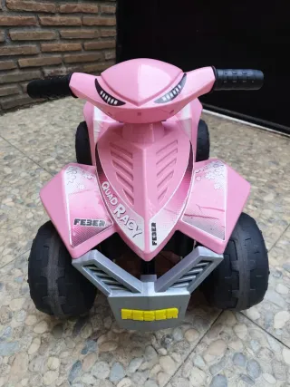 Quad Feber infantil rosa
