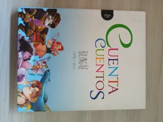 Libro de cuentos, en bilingüe inglés