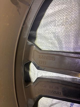 Llantas sevilla 18'' Golf 7/7.5