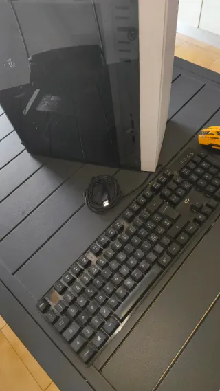 PC Fisso Mars Gaming Bianco + Tastiera e Mouse