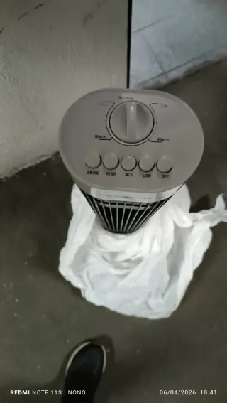 Ventilador de torre y climatizador evaporativo